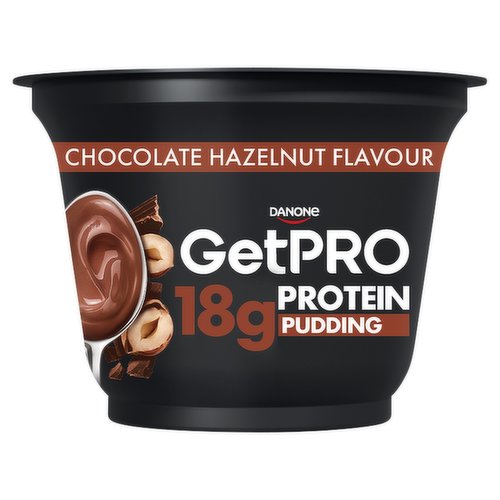 GetPro 18g Protein Pudding Chocolate Hazelnut Flavour 180g