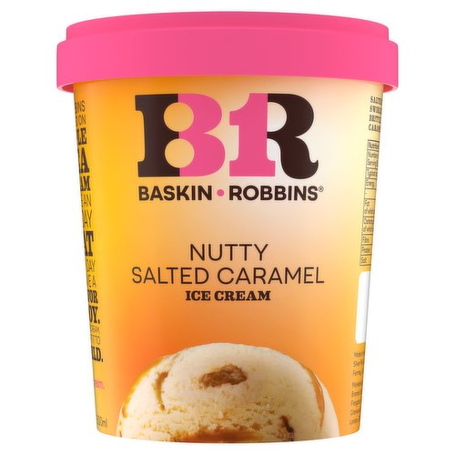 Baskin Robbins Nutty Salted Caramel Ice Cream 500ml