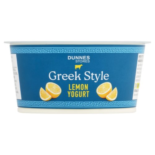 Dunnes Stores Greek Style Lemon Yogurt 125g