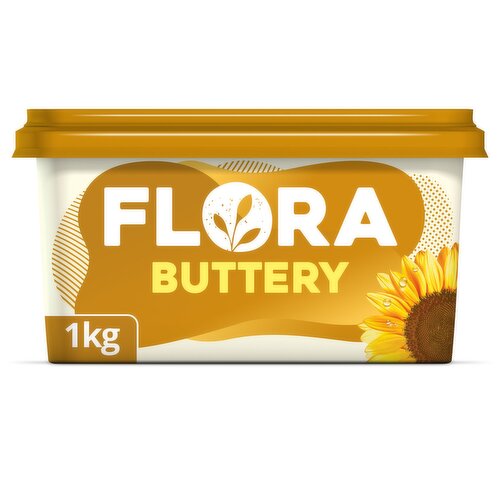 Flora Buttery Spread with Natural Ingredients 1kg
