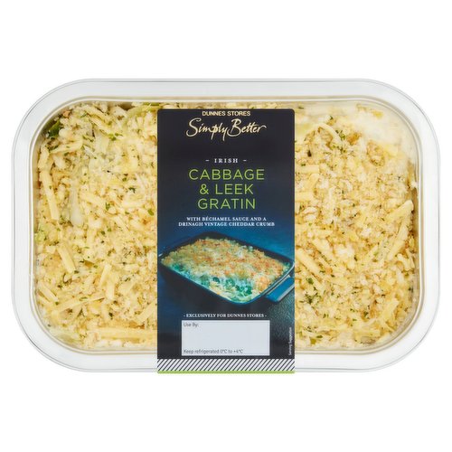 Dunnes Stores Simply Better Irish Cabbage & Leek Gratin 420g