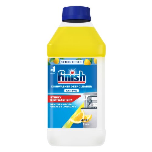 Finish Dishwasher Cleaner Active Lemon