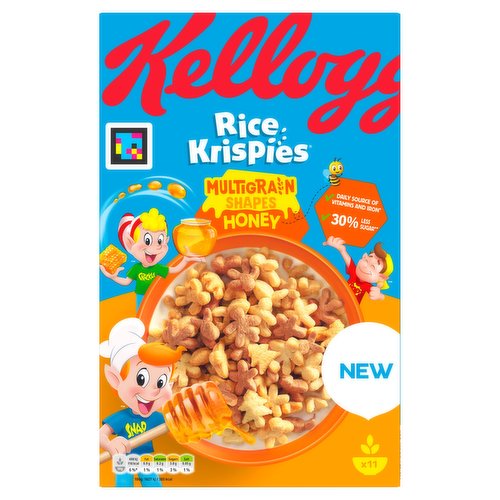 Kellogg's Crunchy Nut Bites Honey & Nut Flavour Breakfast Cereal