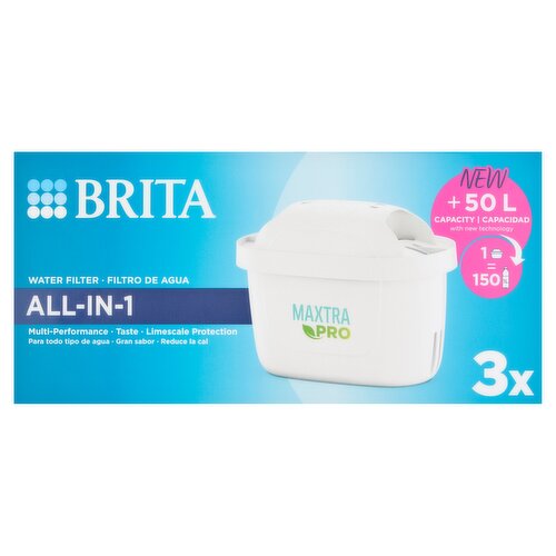 BRITA MicroDisc replacement filter discs for BRUTA Water Filter Bottles &  Carafe - 3 Pack