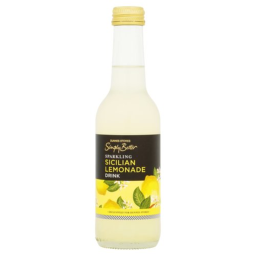 Dunnes Stores Simply Better Sparkling Sicilian Lemonade Drink 250ml