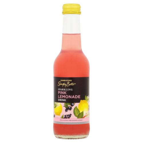 Dunnes Stores Simply Better Sparkling Pink Lemonade Drink 250ml