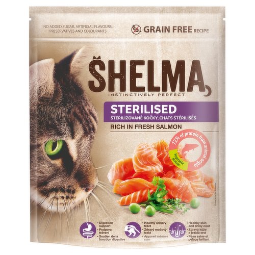 Shelma Sterilised Rich in Fresh Salmon 750g