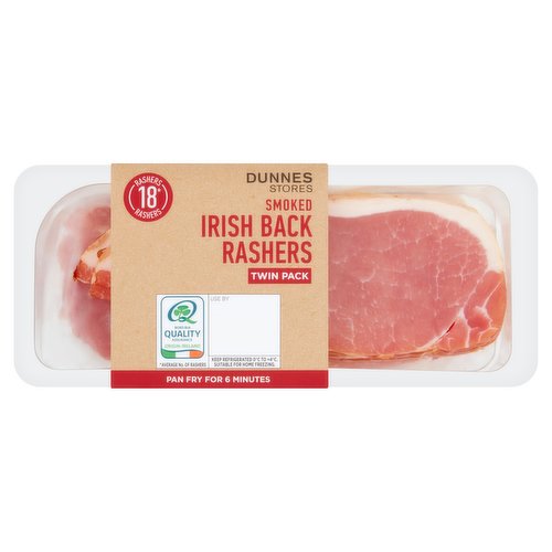 Dunnes Stores Smoked Irish Back Rashers 2 x 350g