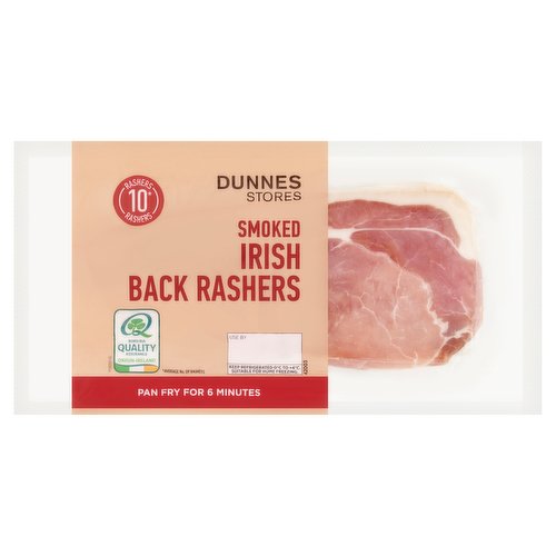 Dunnes Stores Smoked Irish Back Rashers 400g