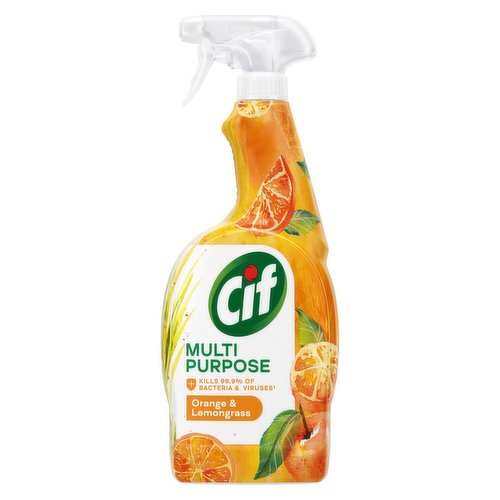 Cif  Multipurpose Cleaner Spray Orange & Lemongrass 750 ml 