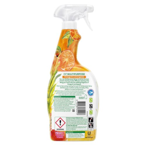 CIF SPRAY EASY CLEAN JAVEL 750 ML