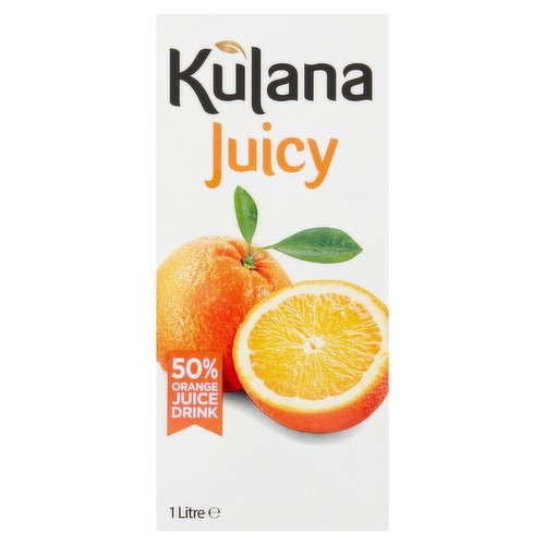 Kulana Juicy 50% Orange Juice Drink 1 Litre