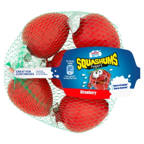 Munch Bunch Squashums Yogurt Strawberry 5 x 60g (300g)
