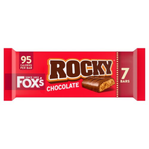 Fox's Rocky Chocolate Bars 7 x 19g (133g)