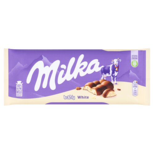 Milka Bubbly White 95g