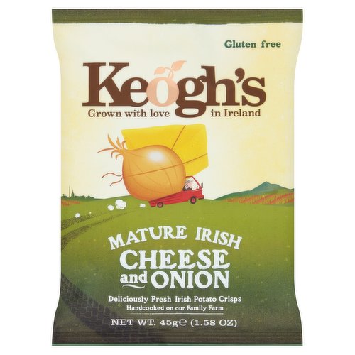Keogh's Mature Irish Cheese and Onion 45g