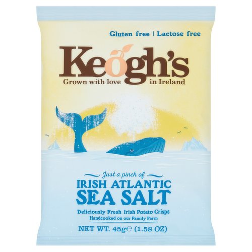 Keogh's Irish Atlantic Sea Salt 45g