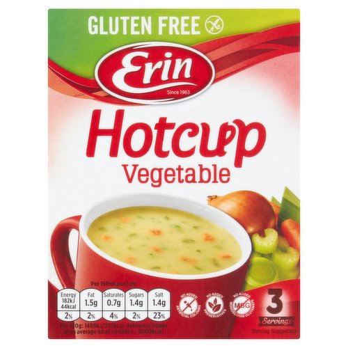 Erin Gluten Free Hotcup Vegetable 36g