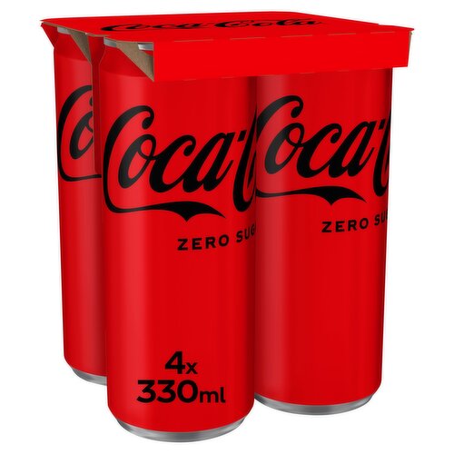 Coca-Cola Zero Sugar 4 x 330ml