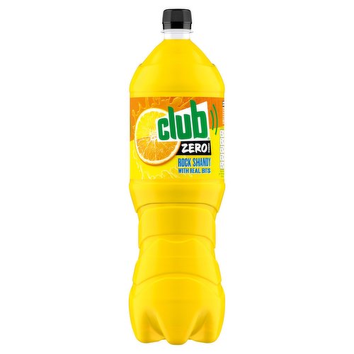 Club Zero Sugar Rock Shandy with Real Bits 1.75 Litres