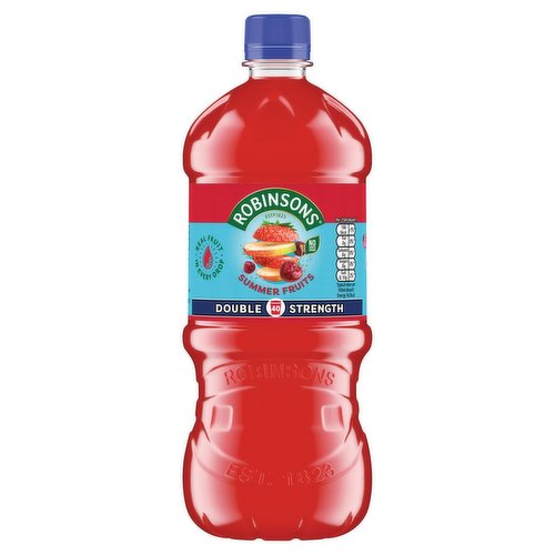 Robinsons Summer Fruits Double Strength 1 Litre
