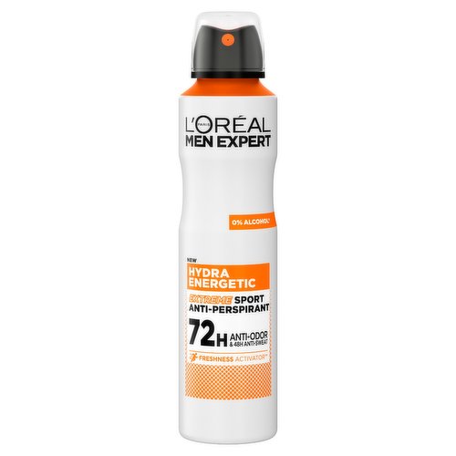 L'Oréal Men Expert Hydra Energetic Extreme Sport 72H Anti-Perspirant Deodorant 250ml