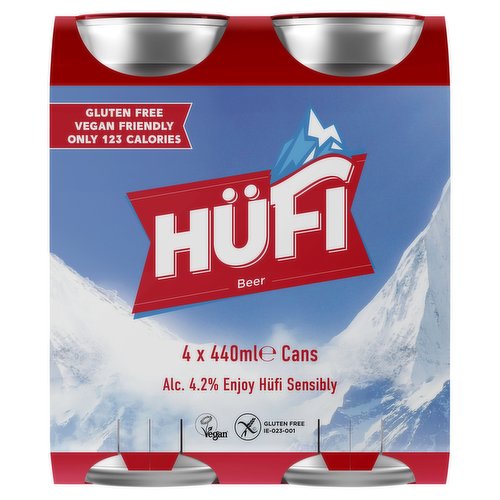 Hufi Beer 4 x 440ml