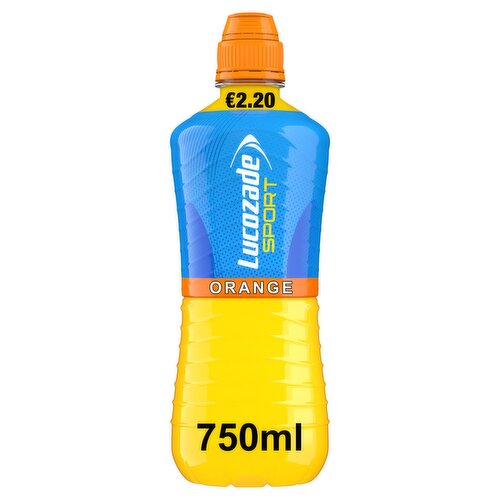 Lucozade Sport Drink Orange 750ml PMP €2.20