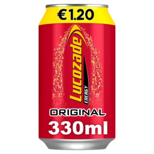 Lucozade Energy Drink Original 330ml PMP €1.20