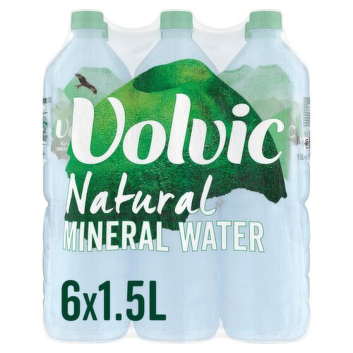 Volvic Natural Mineral Water 1.5 Litre (Pack of 12)