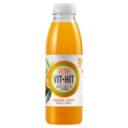  Vit Hit Mandarin + Orange Green Tea + Vitamins 500ml