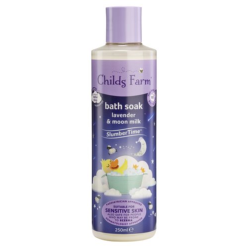 Childs Farm Slumber Time Bath Soak Lavender & Moon Milk 250ml 