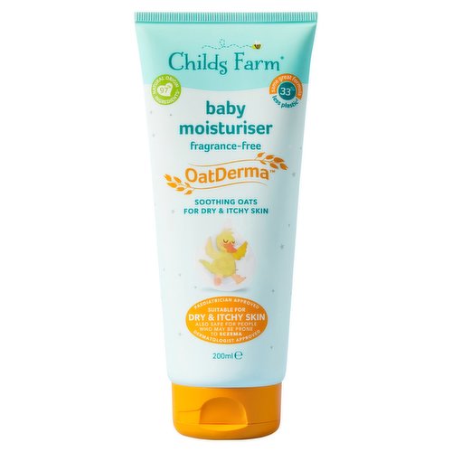 Childs Farm OatDerma Baby Moisturiser Fragrance-Free 200ml