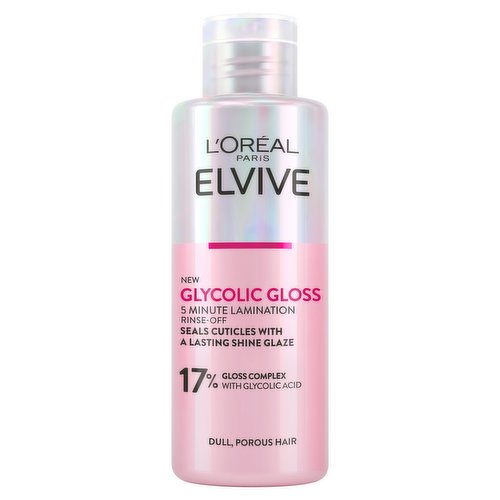 L'Oréal Paris Elvive Glycolic Gloss 5 Minute Lamination Treatment for Dull Hair 200ml