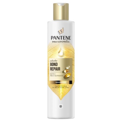 Pantene Molecular Bond Repair Shampoo with Biotin 250ml Pro-V Concentrated Formula