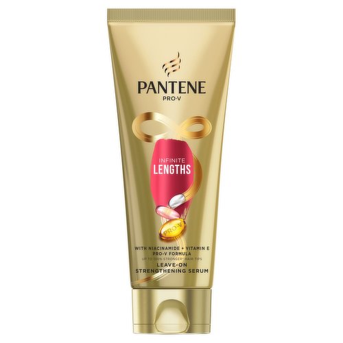 Pantene Pro-V Strength Leave in Hair Serum, Infinite Lengths | For Long Damaged Hair|220ml