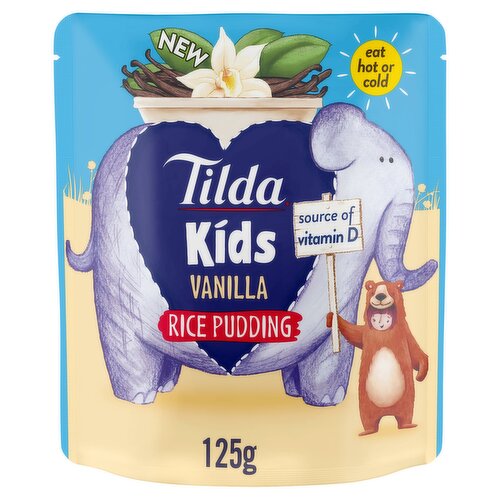 Tilda Kids Vanilla Rice Pudding 125g