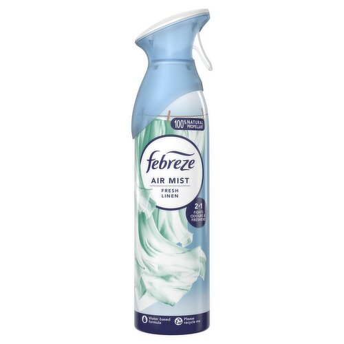 Febreze Air Freshener Aerosol Spray Fresh Linen 185ml