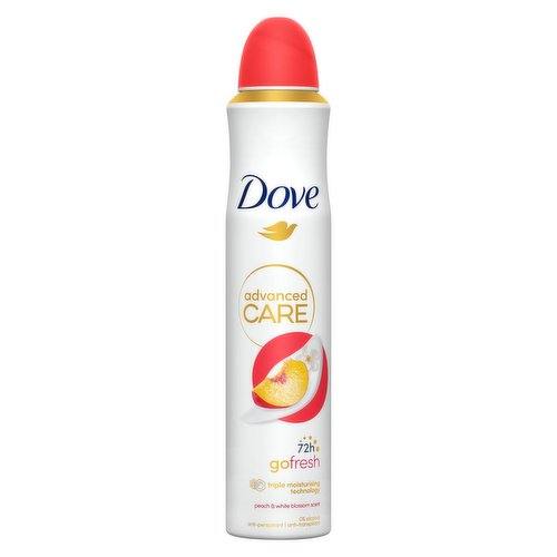 Dove Advanced Care Go Fresh Anti-Perspirant Deodorant Peach & White Blossom 200 ml 