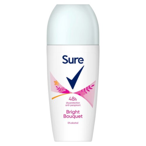 Sure  Anti-Perspirant Roll On Bright Bouquet 50 ml 