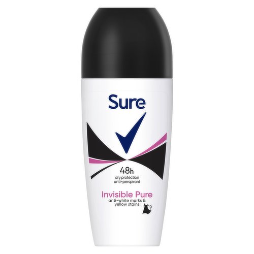 Sure  Anti-Perspirant Roll On Invisible Pure 50 ml 