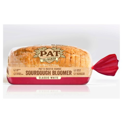 Pat the Baker Classic White Sourdough Bloomer 700g