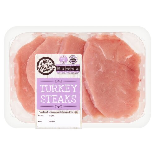 Hogan's Farm Turkey Steaks 500g