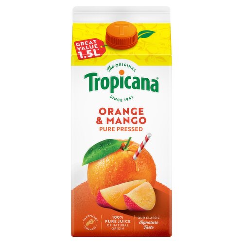 Tropicana Orange & Mango Pure Pressed 1.5l