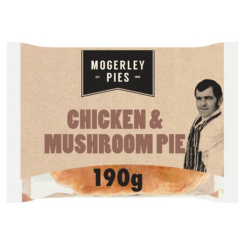 Mogerley Pies Chicken & Mushroom Pie 190g