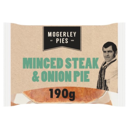 Mogerley Pies Minced Steak & Onion Pie 190g