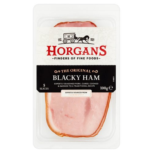 Horgans Blacky Ham Slices 100g