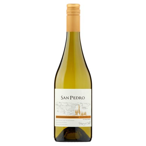 Chardonnay - White Chilean Wine<br/><br/><b>Features</b><br/>Wine of Central Valley, Chile<br/><br/><b>Pack Size</b><br/>75cl ℮<br/><br/><b>General Alcohol Data</b><br/>Alcohol By Volume - 13<br/>Serving Suggestion - With Food: Roast chicken, oriental cuisine. Serve: Chilled<br/>Tasting Notes - Style: Dry. A generous fruity wine with a plenty of ripe apple flavours ending in a long refreshing finish<br/>Units - 9.75<br/><br/><b>Lower Age Limit</b><br/>Statutory - Years - 18<br/><br/><b>Storage Type</b><br/>Ambient<br/><br/><b>Storage</b><br/>Store: Horizontally in a cool dark place.<br/><br/><b>Preparation and Usage</b><br/>With Food: Roast chicken, oriental cuisine.<br/>
Serve: Chilled.<br/><br/>Country of Origin - Chile<br/><br/><b>Origin</b><br/>Wine of Chile<br/><br/><b>Company Name</b><br/>Dunnes Stores<br/><br/><b>Company Address</b><br/>67, Upper Stephens's Street,<br/>
Dublin 8,<br/>
Ireland.<br/><br/><b>Return To</b><br/>Dunnes Stores,<br/>
67, Upper Stephens's Street,<br/>
Dublin 8,<br/>
Ireland.<br/><br/>