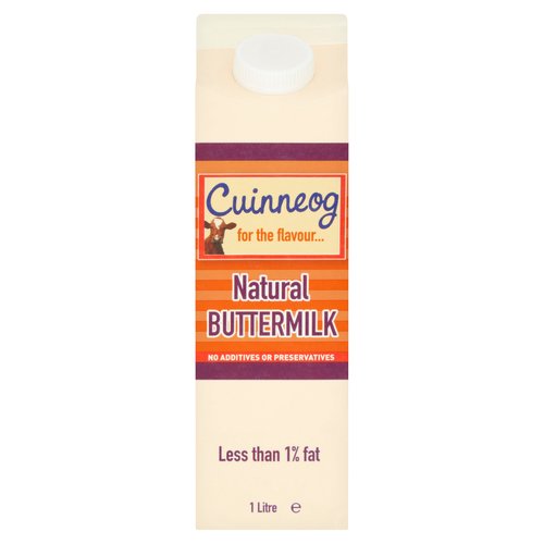 Cuinneog Natural Buttermilk 1 Litre