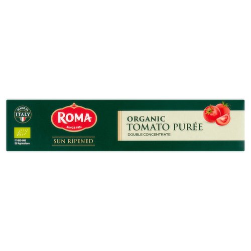 Roma Organic Tomato Purée 140g